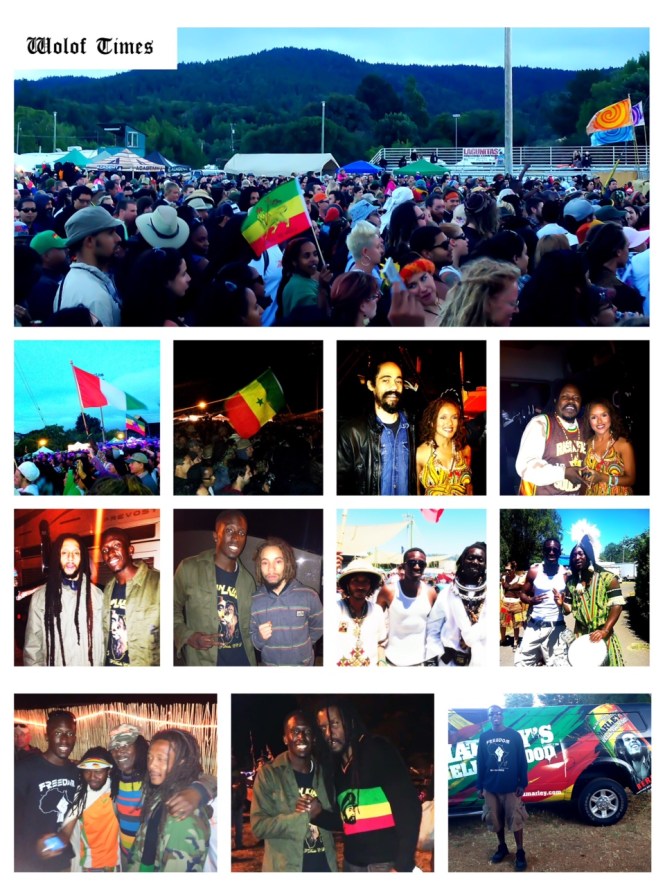 DAMIAN MARLEY, LUCIANO, JULIAN MARLEY, JO MERSA MARLEY, ALPHA BLONDY - SIERRA NEVADA WORLD MUSIC FESTIVAL, MENDOCINO CTY, (CA) - JUNE 22ND-24TH, 2013